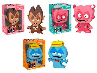 Blox Vinyl Figures by Funko - General Mills Monsters (Count Chocula, Frankenberry & Boo Berry)