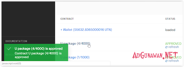 pembelian U Token