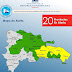 COE incrementa 06  provincias en alerta amarilla y coloca 14 en verde por posible crecida de ríos, arroyos y cañadas.