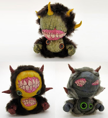 Craw Custom Munnys by Motorbot - Green, Yellow & Grey Colorways