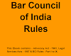 BCI Rules | Advocacy Act | Legal Services Act Compilation
