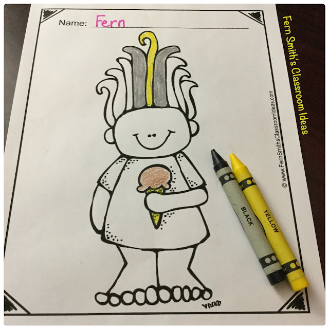 Trolls Coloring Pages Dollar Deal - 12 Pages of Troll Coloring Book Fun You will LOVE the 12 Troll Coloring Pages that come in this $1 Dollar Deal coloring pages resource for Trolls! Your children will absolutely A.D.O.R.E. these Twelve Troll Coloring Pages with the excitement of the new Troll craze! Terrific for a daily coloring page OR have a parent volunteer bind them into a COLORING BOOK for your students. Your students will ADORE these coloring pages because of the cute, cute, cute graphics! Your students can also draw in a Troll background and write about their coloring book page on the back. Use these coloring pages for all sorts of jumping off points for older students to use during their creative writing lessons! Add it to your plans to compliment any Troll Unit! Download these 12 Coloring Book Pages for some INSTANT Troll Coloring Joy in your home or classroom! #FernSmithsClassroomIdeas