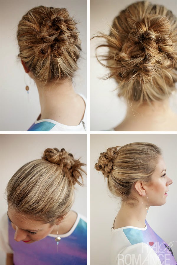 Beautiful hairstyle buns - Hairstyles For Women