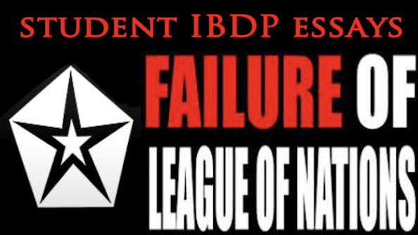 The failure of the League of Nations