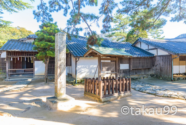 史跡「吉田松陰幽囚の旧宅」