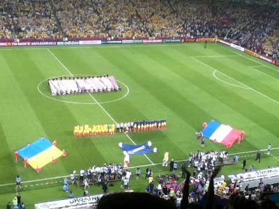 Ukraine v France, Donbass Arena, Donetsk