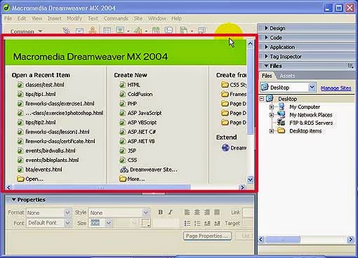 Macromedia Dreamweaver MX 2004 Free 