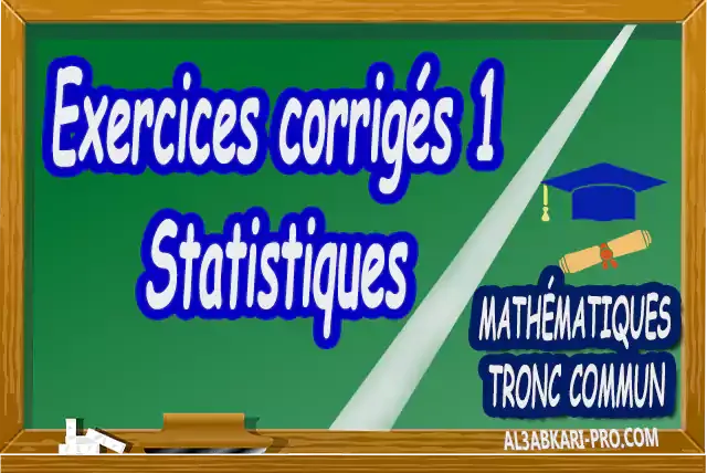 Mathématiques , Tronc commun , Tronc commun sciences , Tronc commun Technologies , Tronc commun français ,  option française, Arithmétique dans N, Les ensembles de nombres N, Z, Q, D et R , L'ordre dans R , Les polynômes , Équations, inéquations et systèmes, Calcul vectoriel dans le plan , La projection dans le plan, La droite dans le plan , Calcul trigonométrique 1 , Transformations du plan , Le produit scalaire , Généralités sur les fonctions , Calcul trigonométrique 2 , Géométrie dans l'espace , Statistiques , Devoir de Semestre 1 , Devoirs de Semestre 2 , maroc, Exercices corrigés, Cours, résumés, devoirs corrigés,  exercice corrigé, prof de soutien scolaire a domicile, cours gratuit, cours gratuit en ligne, cours particuliers, cours à domicile, soutien scolaire à domicile, les cours particuliers, cours de soutien, les cours de soutien, cours online, cour online