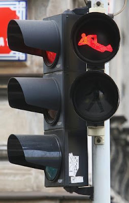Weird Traffic Light Signs in Czech