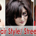 Casual Hairstyle | Attractive Street Fashion