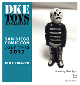 San Diego Comic-Con 2012 Exclusive Bones Vinyl Figure by Mike Egan