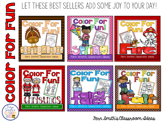 It's the Big, Big, Big TpT Sale! Use code LoveTpT when checking out of my store, Fern Smith's Classroom Ideas, for 28% off Tuesday and Wednesday.