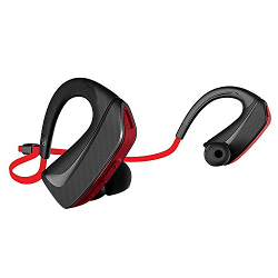 Jarv Pure Fit Bluetooth 4.0 Wireless Sport Headphones/Earbuds - Sweat and Water Resistant, Ear Hook Design