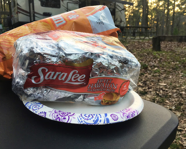 Campfire Hawaiian Roll Sandwiches via @labride