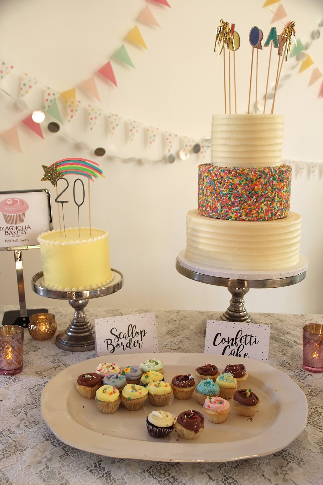 fashionably petite: Magnolia Bakery 20th Birthday Party ...