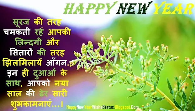 Happy New Year Top Wishes in Hindi