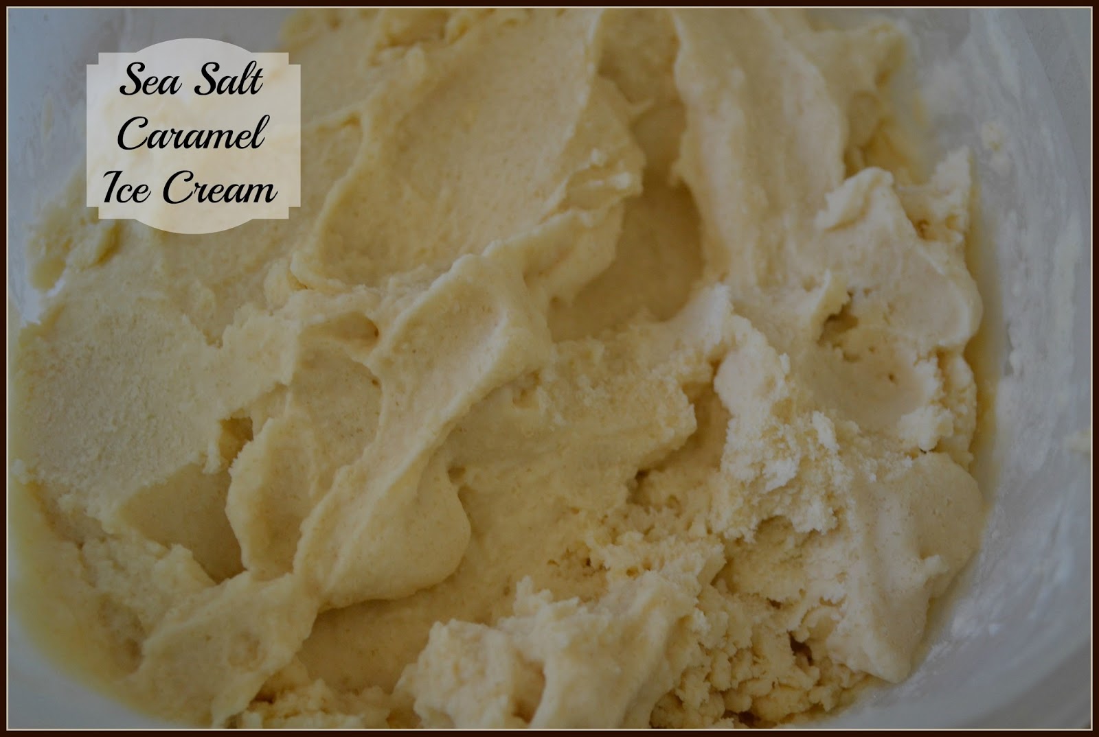 make Salt Cream Ice how Sea butter Instant mores Ice Ice Cream, heavy in  blender from a to Cream and Caramel   cream