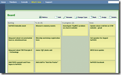 electronic personal kanban