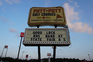 The Putt Putt Fun Center in Richmond, Indiana. Photo by Tom Loftus and Robin Schwartzman at A Couple of Putts