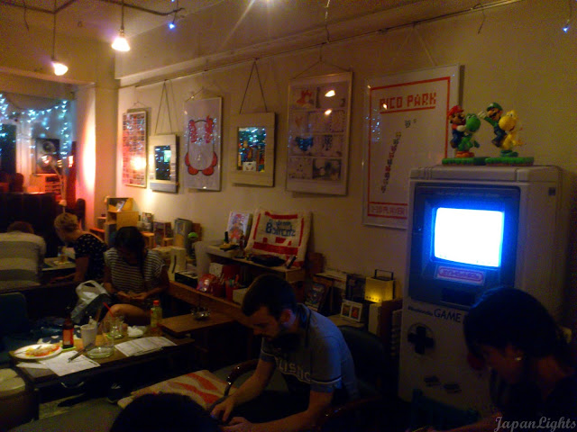 Video Game 8Bit Cafe in Shinjuku, Tokyo