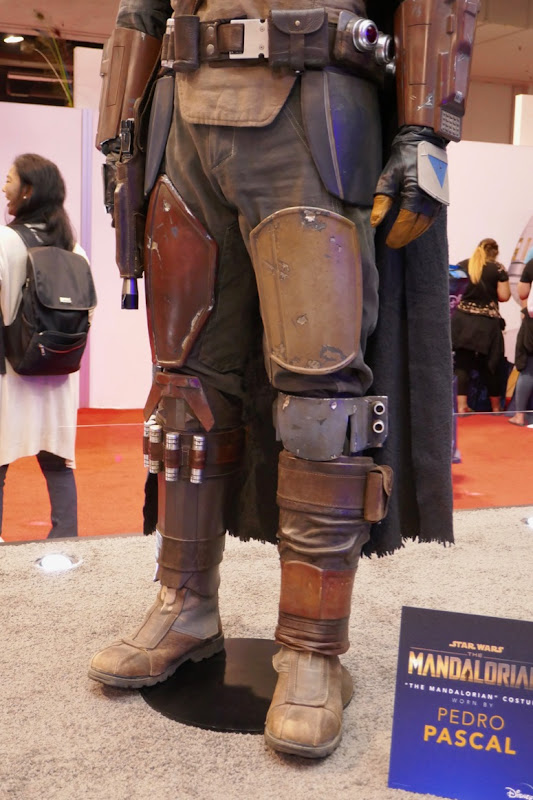 Mandalorian costume legs boots