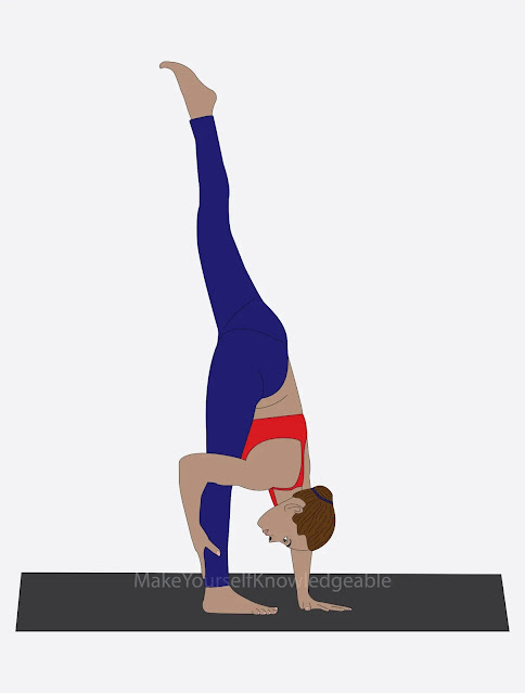 Standing Split Pose