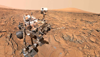 Rover curiosity yang mengeksplorasi Planet Mars sangat membantu astrogeologis untuk mengetahui kondisi permukaan planet merah ini serta batuan yang membentuknya. Wahana satelit yang mengelilingi Mars juga membuat ilmuwan mengetahui bentuk muka Mars secara luas