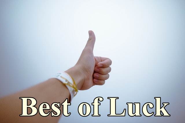 Best of Luck Images For  Exam || परीक्षा के लिए बेस्ट ऑफ लक इमेज