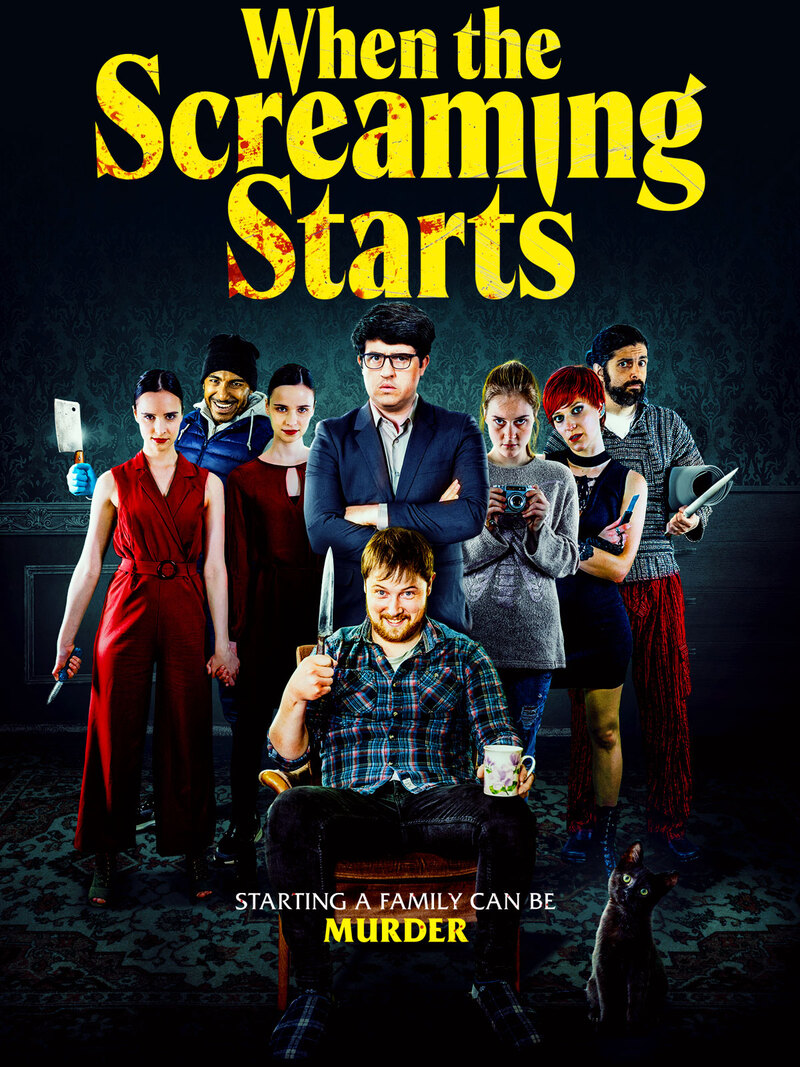 when the screaming starts poster