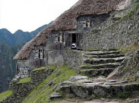 house at the steep