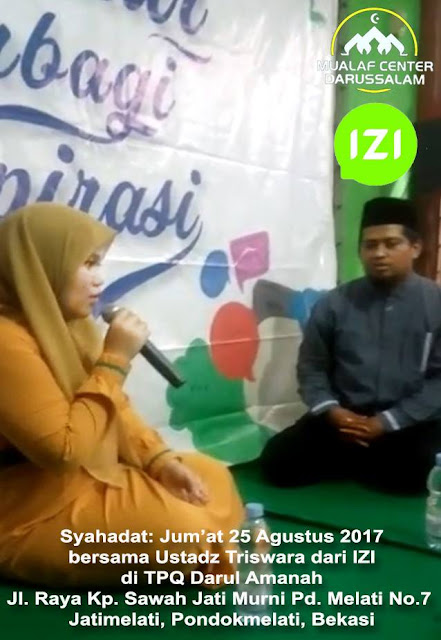 Yori Natalia Sitompul: Karena Saya Cinta Yesus-lah, Saya Masuk Islam..