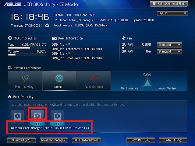 老舊電腦主機板硬上M.2 NVME SSD 修改BIOS支援PCIE NVME SSD開機