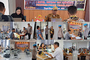 Kepolisian Resor Toraja Utara Mulai Rikmin Penerimaan Bintara Polri 2024