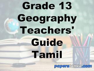 Grade 13 School Geography Teachers Guide Tamil Medium New Syllabus