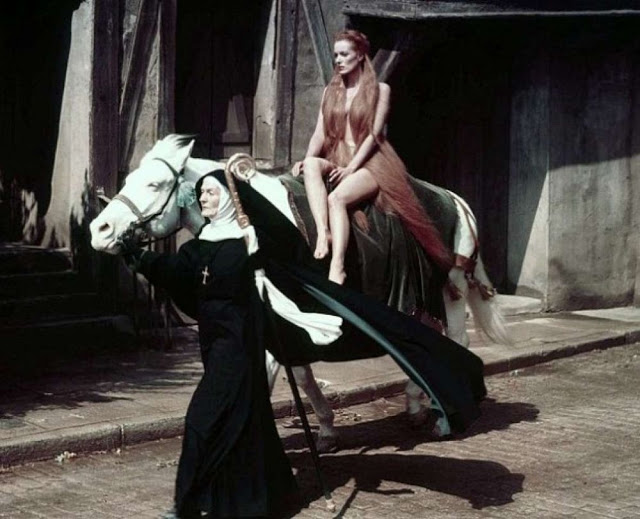 Lady Godiva, la escena de Maureen O’Hara desnuda a caballo