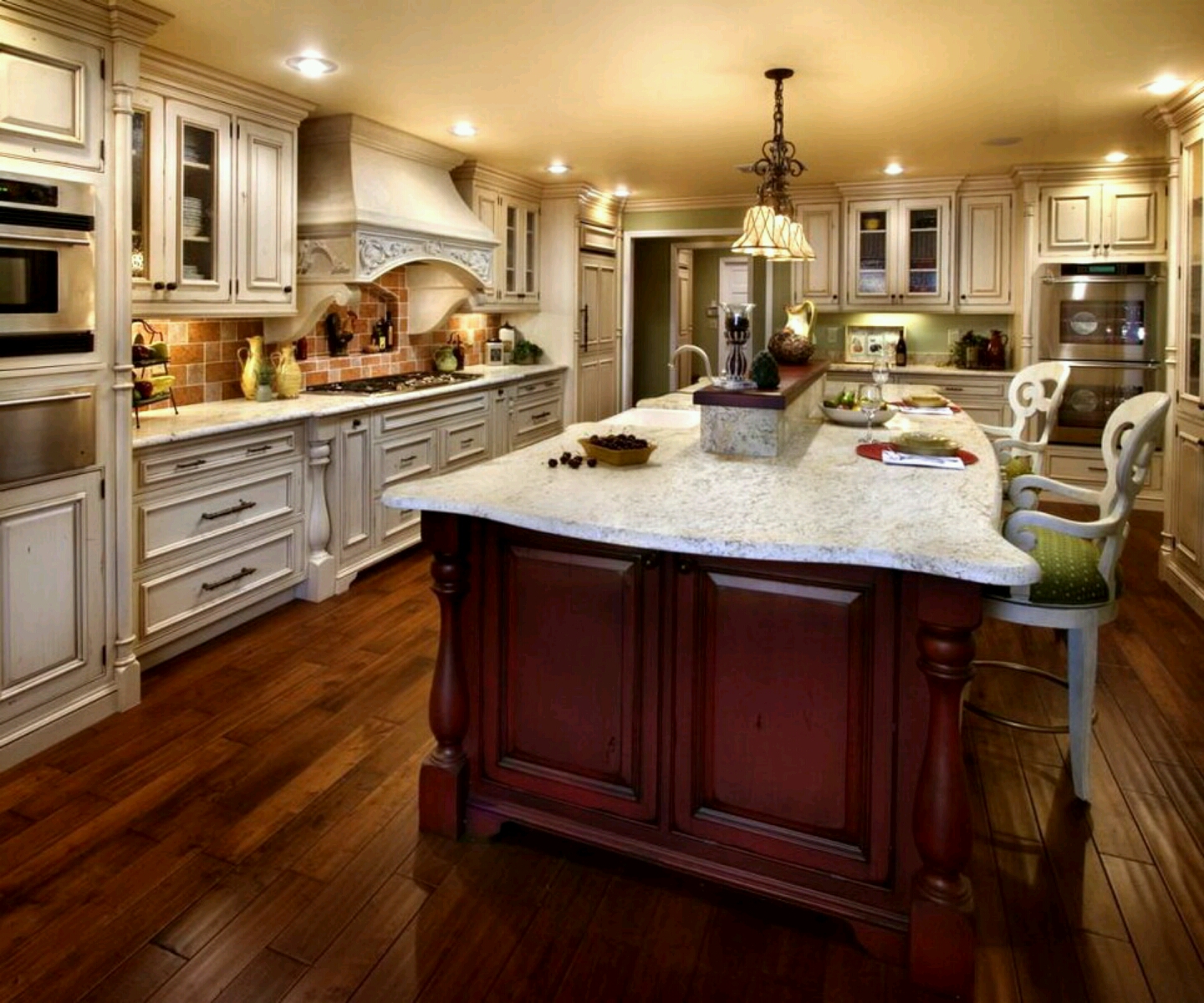 Luxury Kitchen Island Designs