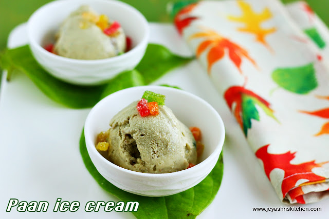 paan ice cream