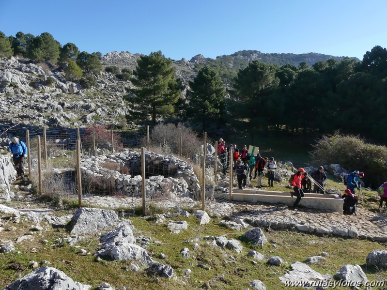 Grazalema-Simancon-Reloj-Charca Verde-Cueva de las Dos Puertas