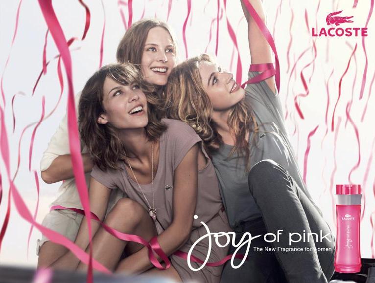 by Lacoste; Joy of Pink.