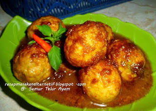 Resep Semur Telur Enak Dan Praktis