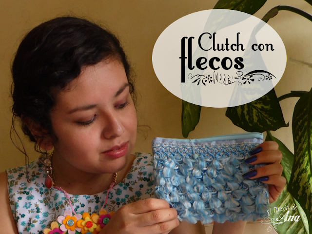 Clutch con flecos - Tutorial de costura