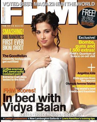 Vidya Balan FHM Magazine Picture 