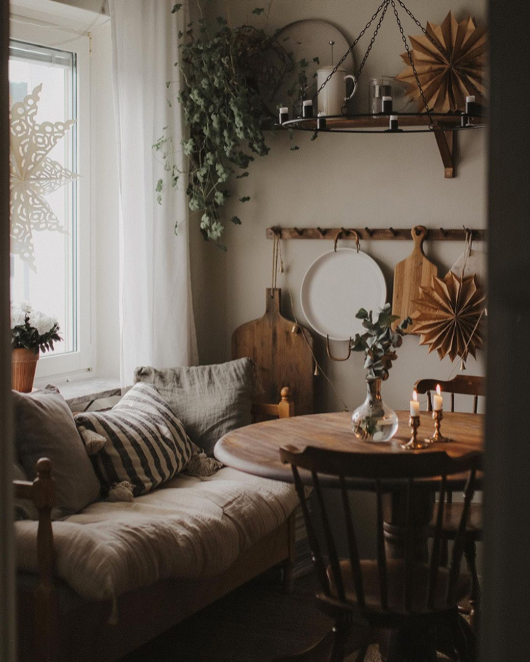 Eleni's Cosy Swedish Apartment with Subtle Christmas Touches