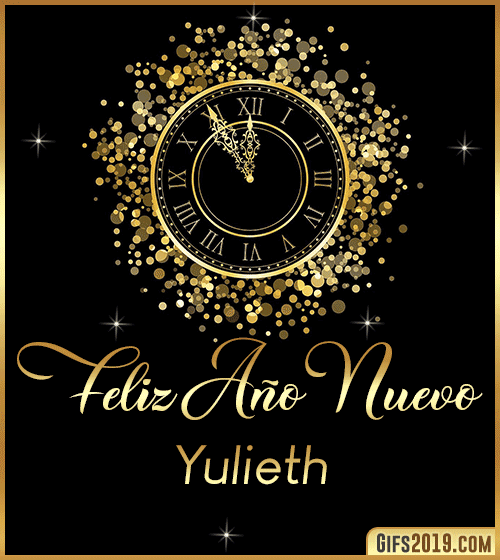Feliz año nuevo gif yulieth