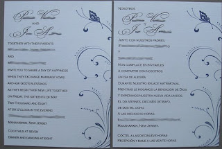 Bilingual Invitations