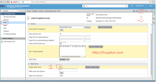 How to Restrict Sending to Distribution list in zimbra mail