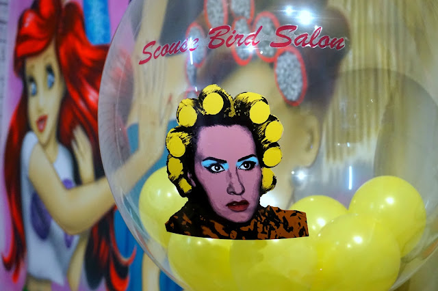 scouse bird salon balloon