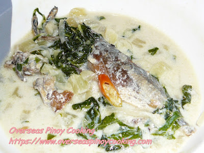 Ginataang Galungong with Pechay Recipe