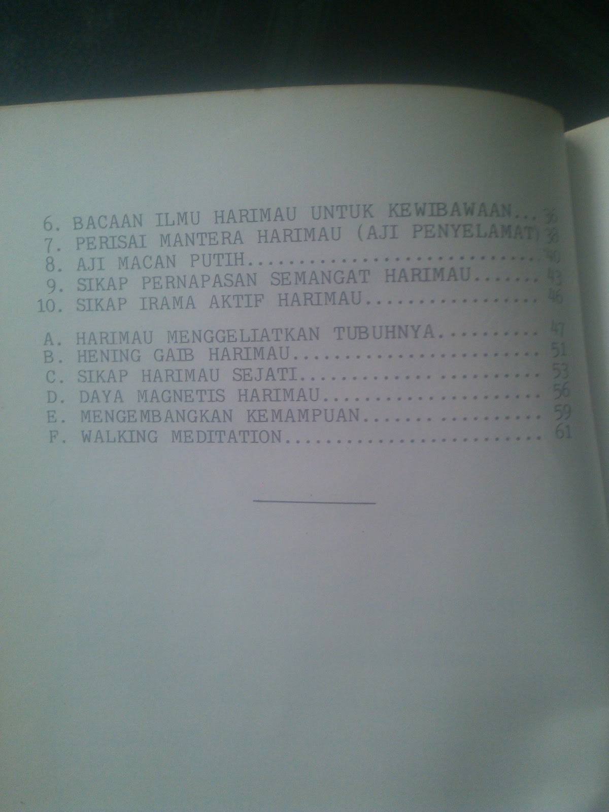 Toko Buku Jagad Ilmu: AJI MANTERA ILMU TENAGA GAIB HARIMAU