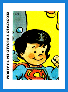 1986 Agencia Reyauca - Super Amigos - B-9 - Superman Jr.